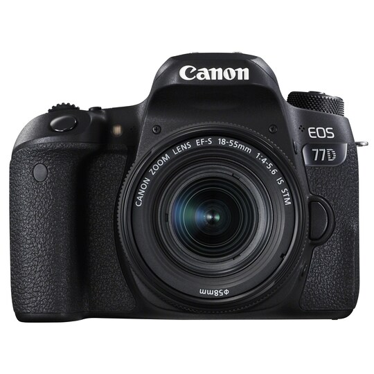 Canon EOS 77D digitalt speilreflekskamera + objektiv