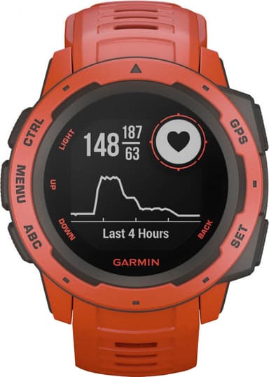 garmin instinct flame red