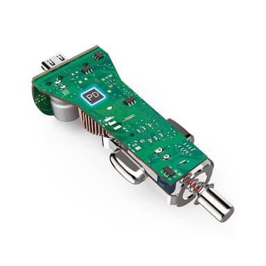 HAMA Lader 12V USB-C PD 27W 3A løs Kabel 1m Svart