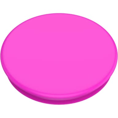 POPSOCKETS Neon Day Glo Pink Avtagbart Grip med stativfunksjon