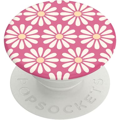 POPSOCKETS Daisy Mod Pink Avtagbart Grip med stativfunksjon