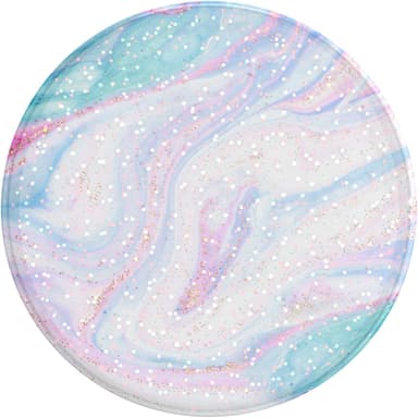 POPSOCKETS Glitter Soft Swirls Avtagbart Grip med stativfunksjon Premium