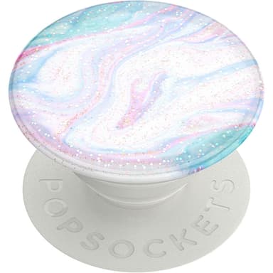 POPSOCKETS Glitter Soft Swirls Avtagbart Grip med stativfunksjon Premium