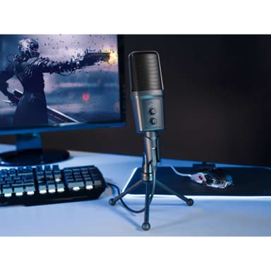 URAGE Mikrofon Revolution USB Svart