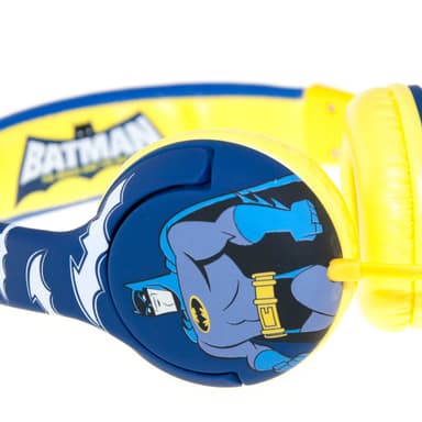 BATMAN Hodetelefon Junior On-Ear Blå/Gul Batman
