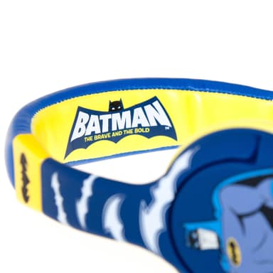 BATMAN Hodetelefon Junior On-Ear Blå/Gul Batman