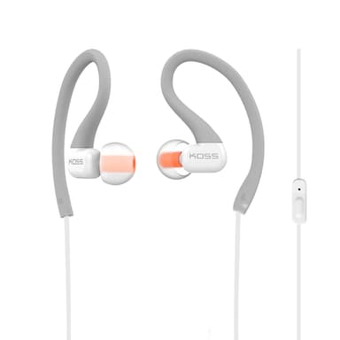 KOSS Øreplugger KSC32iGRY Grå In-Ear med one touch mic