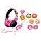 EMOJI Hodetelefon Flip  N Switch Rosa On Ear Universal 85dB
