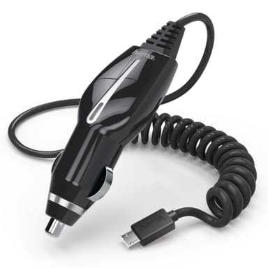 HAMA Lader 12V MicroUSB 1A Svart Klarer24V