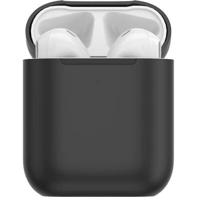 POPSOCKETS Airpods Holder Black Avtagbart Grip med Case Premium