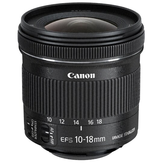 Canon EF-S 10-18 mm f/4.5-5.6 IS STM objektiv