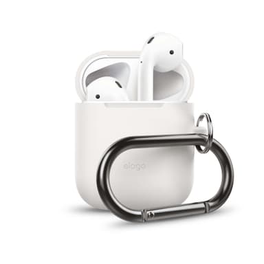 ELAGO Etui for Airpod med Hengekrok Hvit