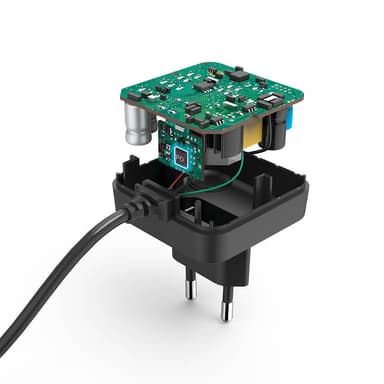 HAMA Lader 220V USB-C PD 27W 3A fast Kabel 1m Svart