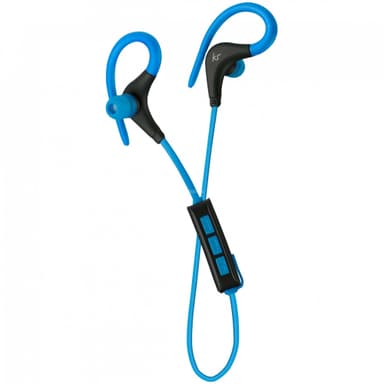 KITSOUND Hodetelefon Race Blå In-Ear Trådløs Mic