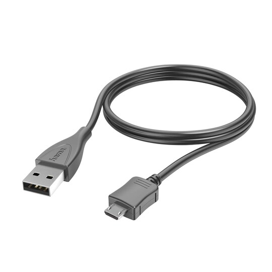 HAMA Micro USB Svart 1m