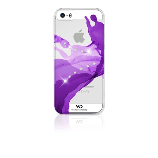 WHITE-DIAMONDS Crystal Cover Liquids Lilla iPhone5/5s/SE