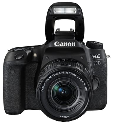 Canon EOS 77D digitalt speilreflekskamera + objektiv