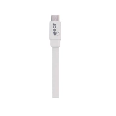 GEAR Synkkabel MicroUSB 2m Hvit