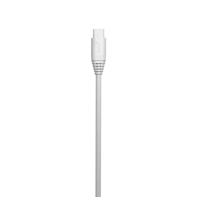 GEAR Synkkabel USB-C 2.0 3m Hvit gen2 Rund Kabel