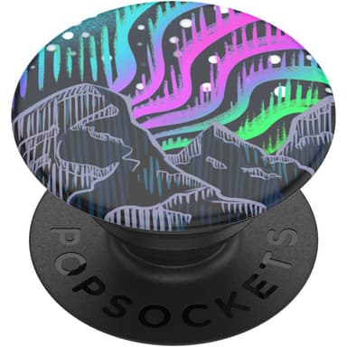 POPSOCKETS Borealis Woodcut Avtagbart Grip med stativfunksjon