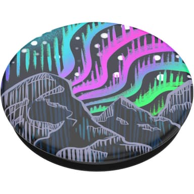POPSOCKETS Borealis Woodcut Avtagbart Grip med stativfunksjon