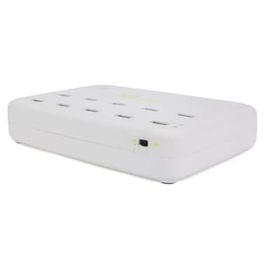 KIT Lader 220V 10xUSB 12A Hvit Bordlader