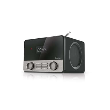 HAMA DAB+ Radio DR1600 BT Svart Silver