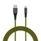 SOSKILD Ladekabel USB-C 1.5m Ultimate Strength Svart/Gul