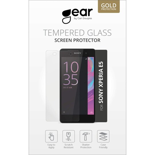 GEAR Herdet Glass 2.5D Xperia E5