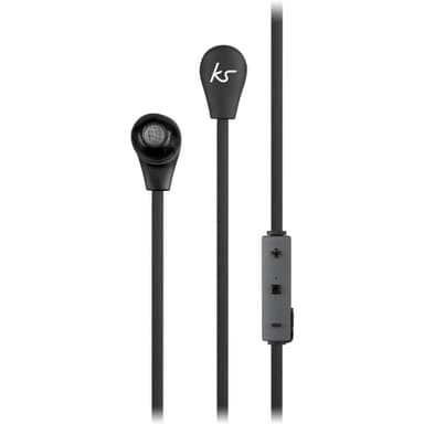 KITSOUND Øreplugger Bounce Svart In-Ear Trådløs Mic