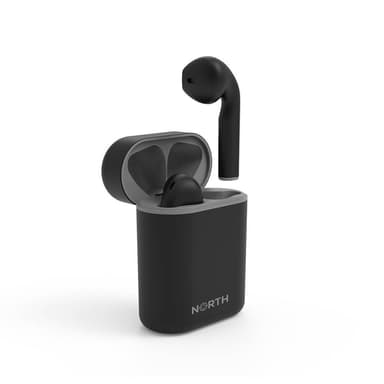 NORTH True Wireless Øreplugger TOUCH ONE Svart