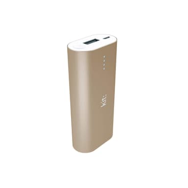 KIT Powerbank 6000 mAh Premium Gull Aluminium
