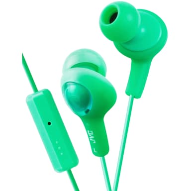 JVC Øreplugger FR6 Gumy Plus Mic Grønn