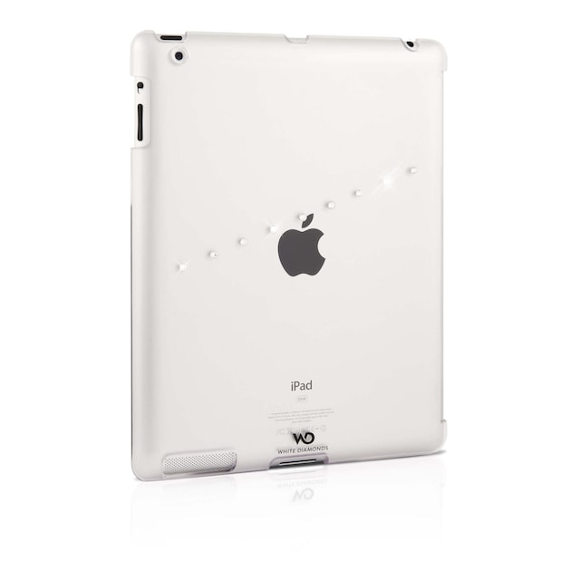 WHITE DIAMONDS Sash Hvit New iPad 3 deksel