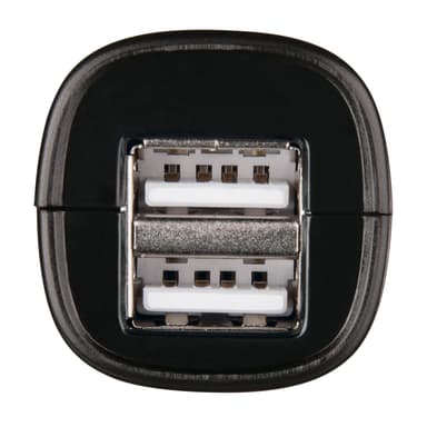 HAMA Lader 12/24V 2xUSB 2,4A Svart