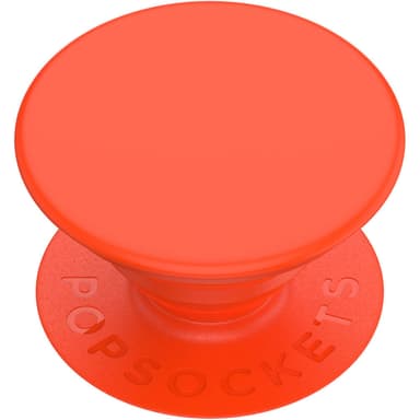 POPSOCKETS Neon Electric Orange  Avtagbart Grip med stativfunksjon