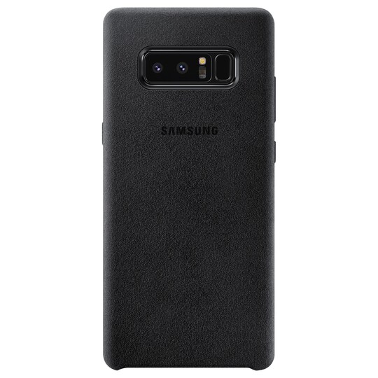 Samsung Galaxy Note 8 Alcantara deksel (sort)