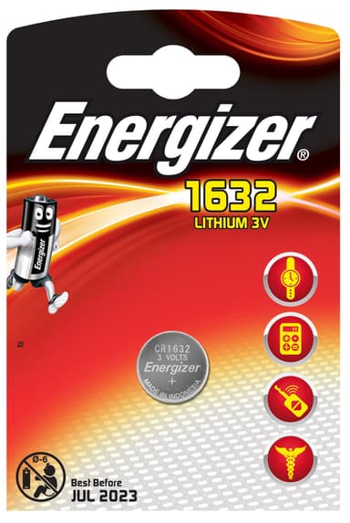 Energizer CR 1632 Lithium 1 pakk