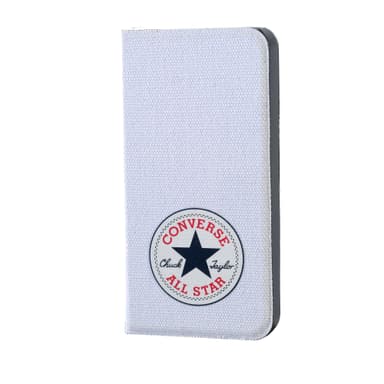 CONVERSE iPhone5/5s/SE Booklet Hvit Canvas