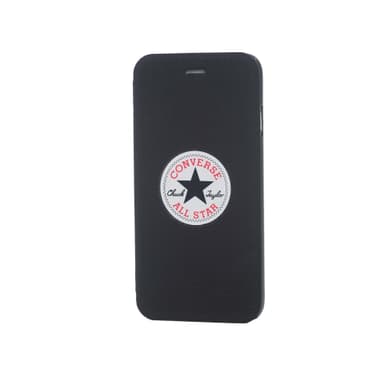 CONVERSE iPhone6/6S 4,7 Booklet Svart canvas