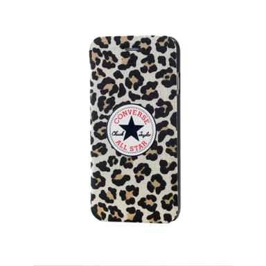 CONVERSE iPhone6/6S 4,7 Booklet Leopard Canvas