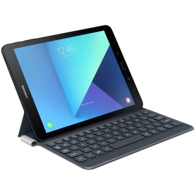 Samsung Galaxy Tab S3 etui med tastatur (sort/grå)