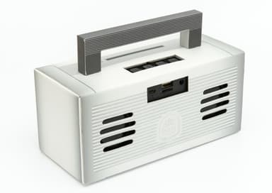 BRONX Bluetooth høyttaler, sølv