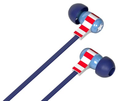 Tribe Swing Captain American in-ear hodetelefoner