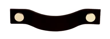 Epoq Cuoio skinnhåndtak (sort/messing/krom)