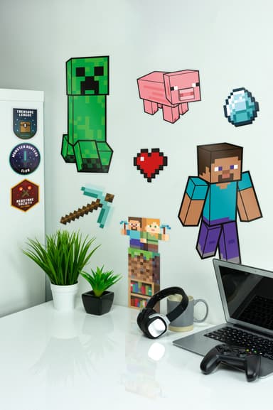 Paladone Minecraft klistremerker til vegg