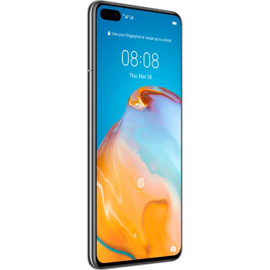 Huawei P40 5G smarttelefon 8/128GB (silver frost)