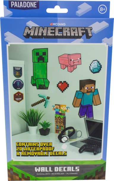 Paladone Minecraft klistremerker til vegg