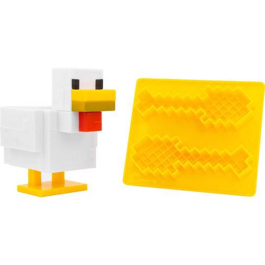 Paladone Minecraft Chicken eggeglass og toastformer