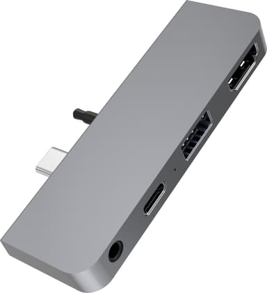 Hyperdrive 4-i-1 hub til Surface Pro (sort)